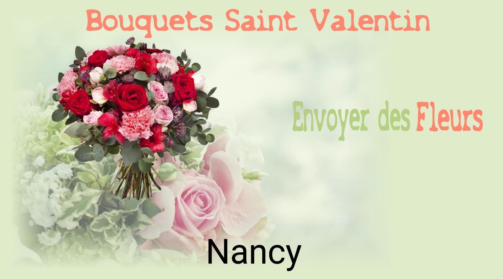 Roses de Saint-Valentin livrées à Nancy